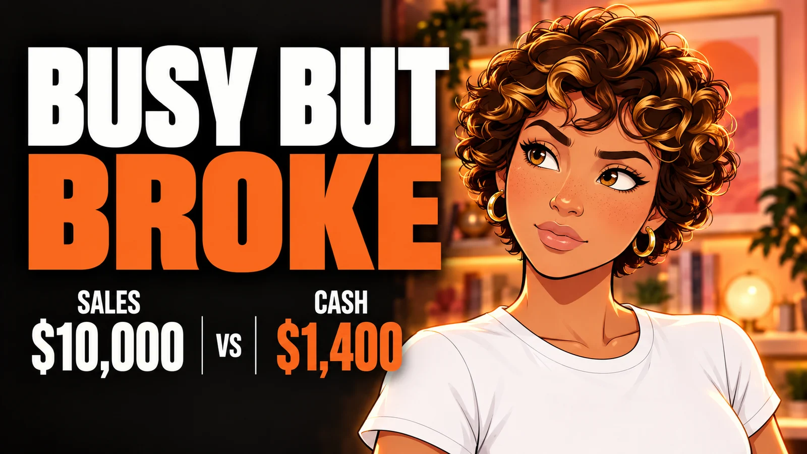 Busy But Broke video thumbnail featuring Vetted Notice presenter Cami